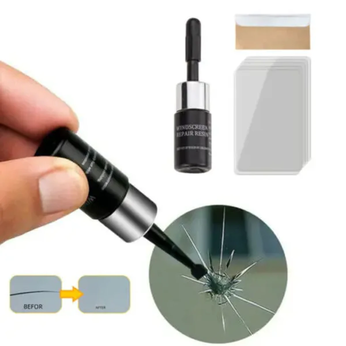 Cracked Glass Repair Kit