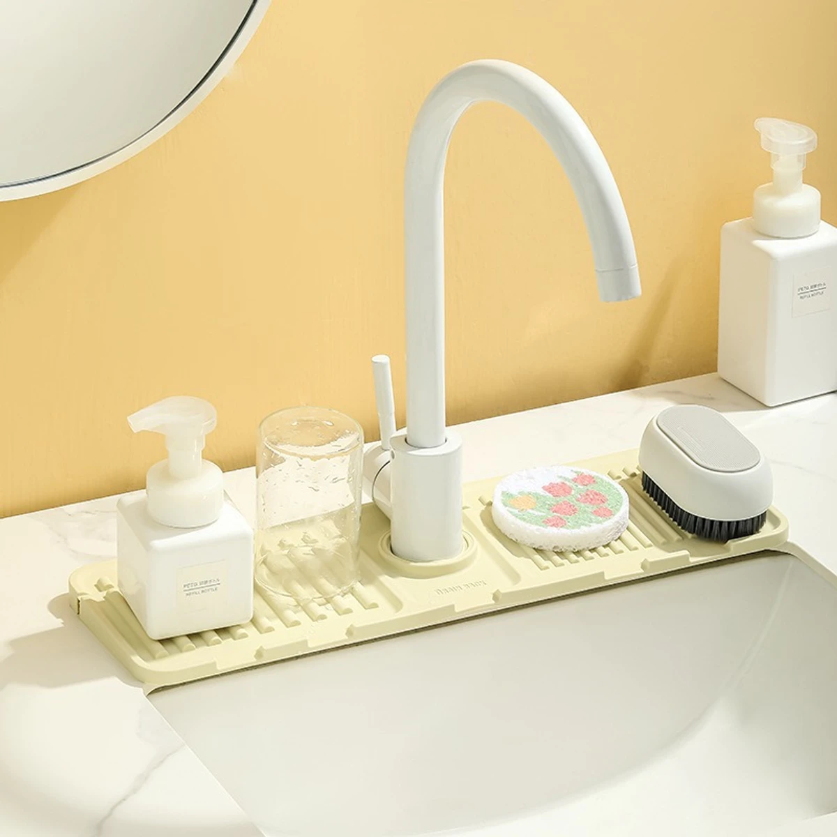 Faucet Guard & Draining Mat