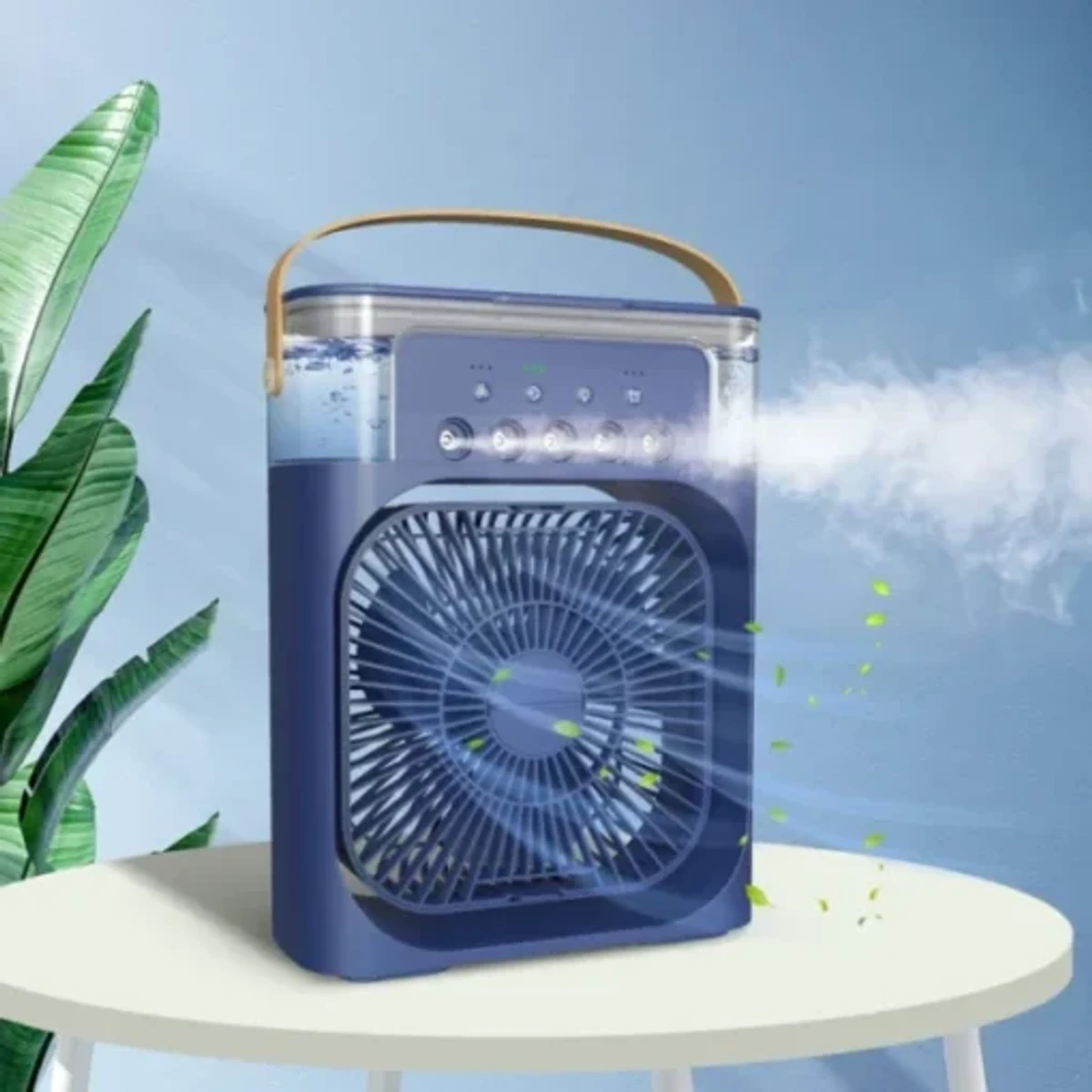 Portable USB Air Cooler Fan with Dream Light and Humidifier