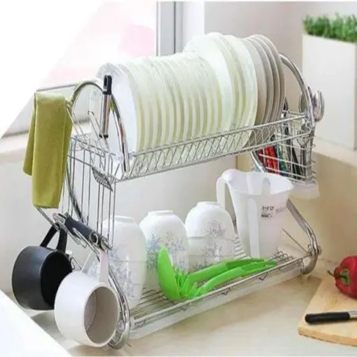 2 Layer Kitchen Rack