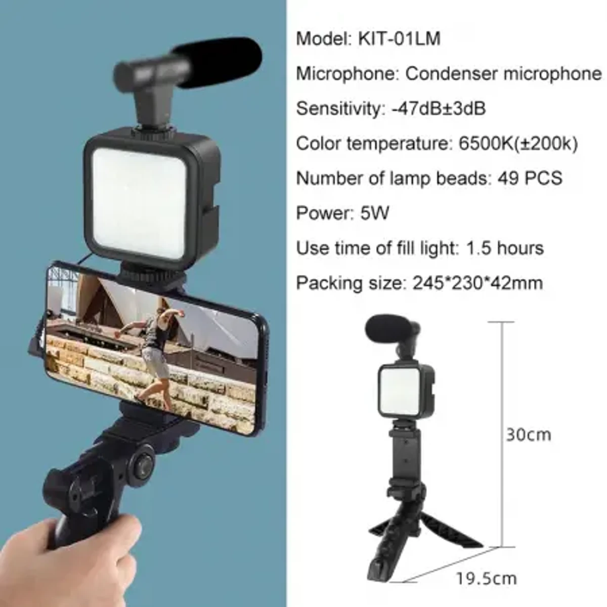 Smartphone Video Kit Microphone