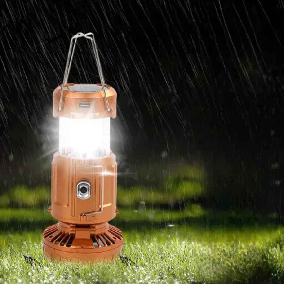 Camping Lights Multifunctional Solar Energy Fan