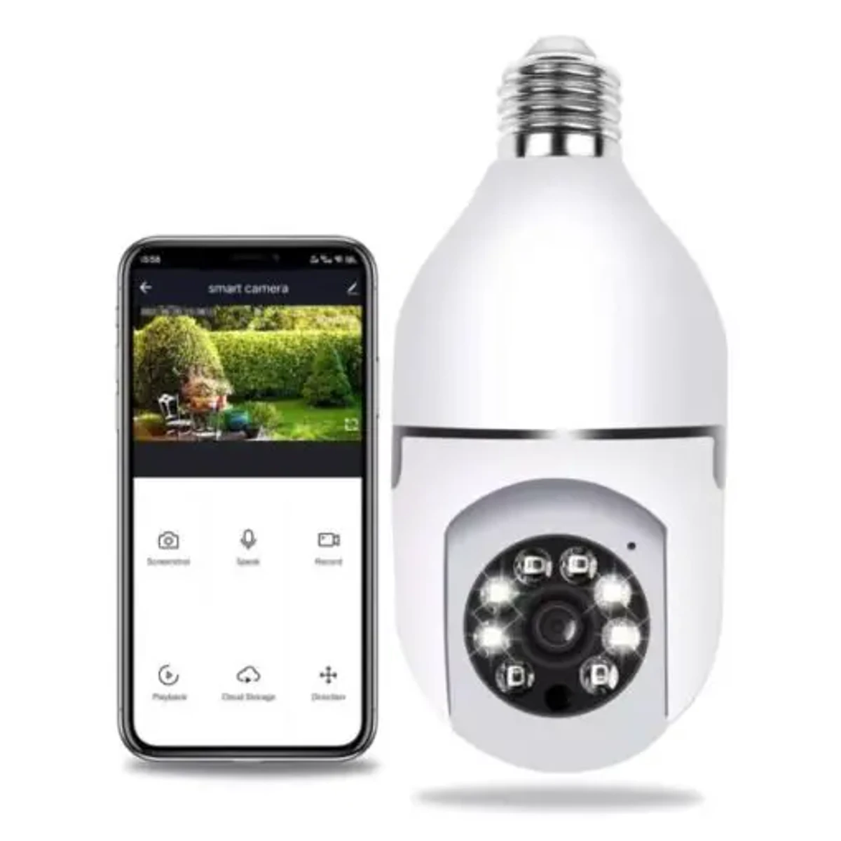 Bulb 360 Degree Wireless Security Camera