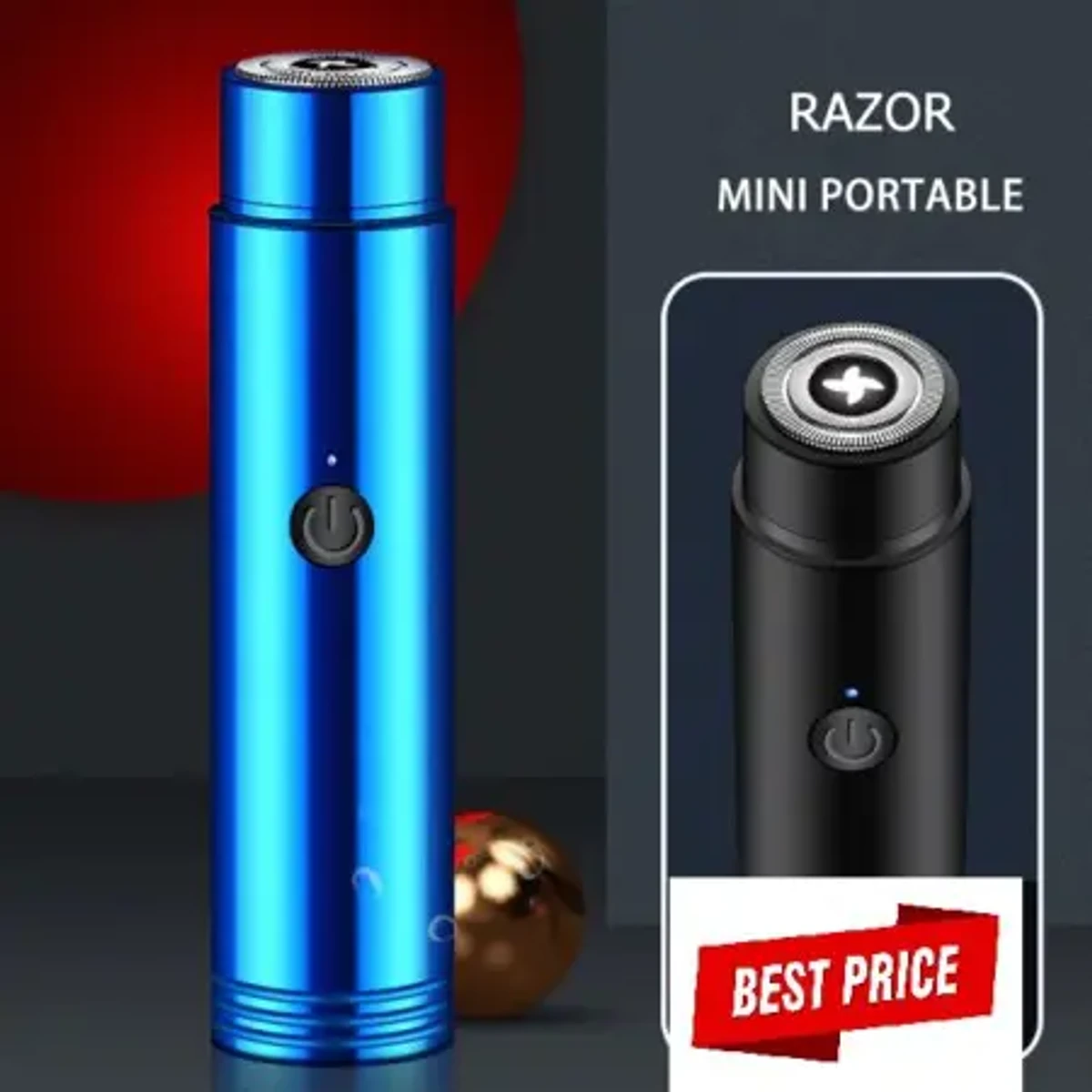 Pocket Size Rechargeable Waterproof Razor