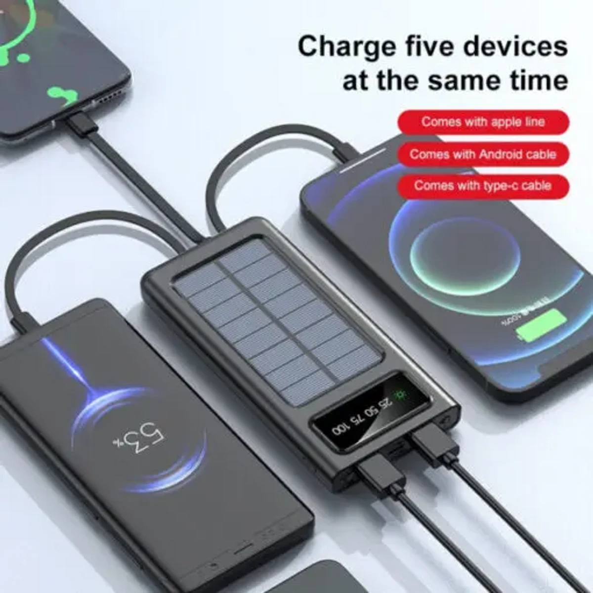 Solar Power Bank 20000mAh