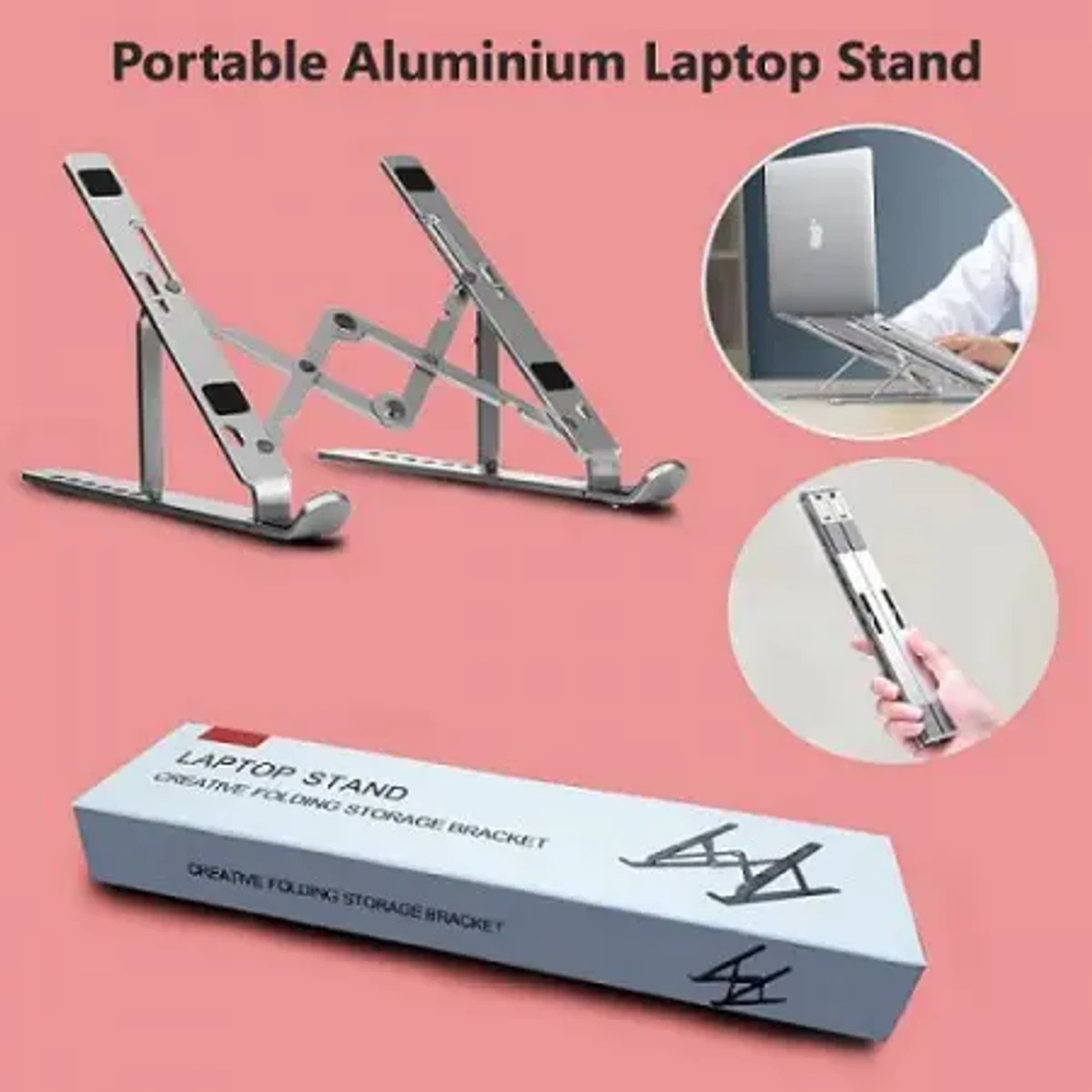 Aluminum Alloy Foldable Laptop Stand