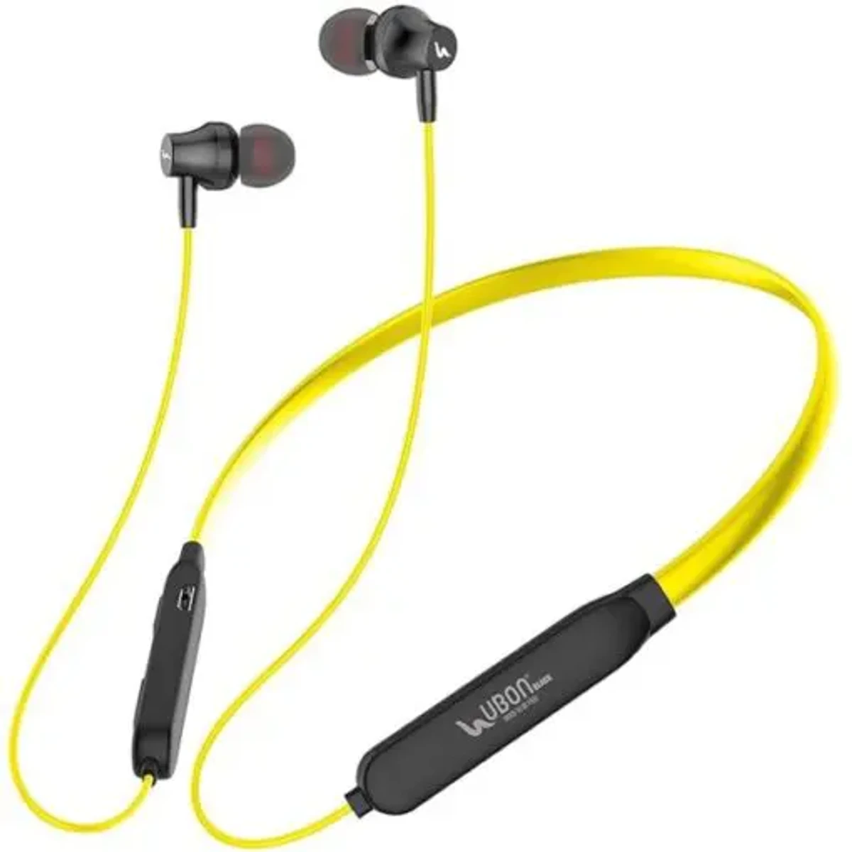 Noise Cancelling Bluetooth Headphone Neckband (UBON-Yellow)