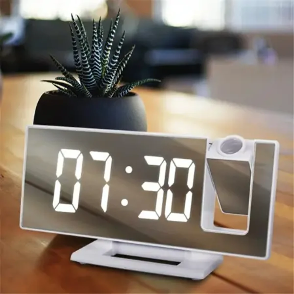 180 Rotating Projector Electronic Clock