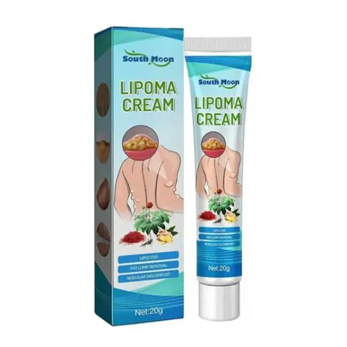 3 Pecs South Moon Lipoma Treatment Cream