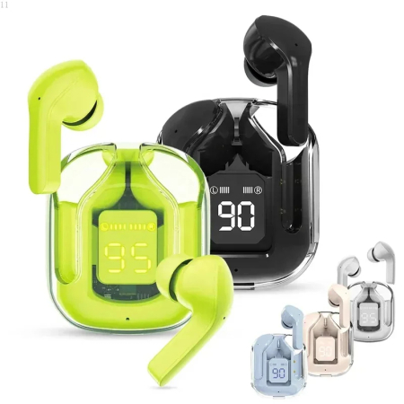BT30 Mini transparent Wireless Bluetooth headset Digital display ENC noise reduction