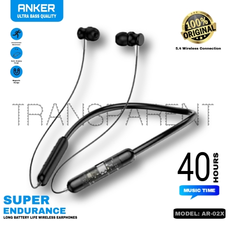 Transparent Voice Changer Wireless Neckband with 36Hrs Playtime, HD Sound Bluetooth Headset