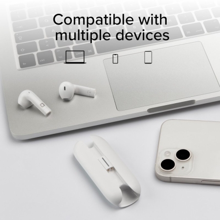 Q-touch TWS Earbuds Bluetooth Support AAC, SBC Long Battery Life BT V5.3 Fast Slide to Open The Earbuds