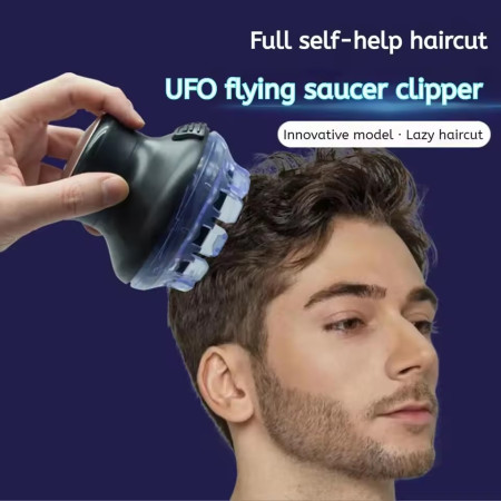 Hot New Wireless Round Hair Clipper – LED Trimmer with Adjustable 3–12mm Length for Men, Kids & Home Use