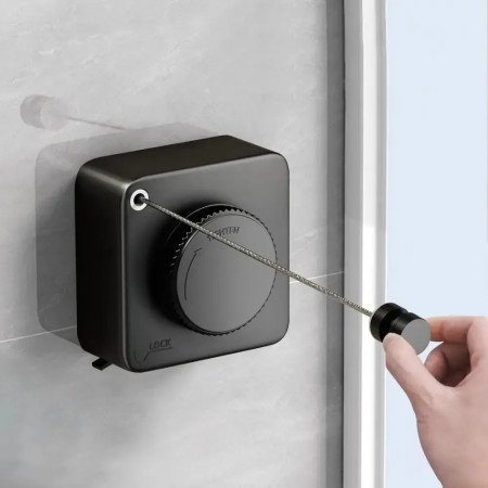 Retractable Stainless Steel Clothes Drying Rope – 4.2M Adjustable Wall Mounted Laundry Line