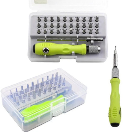 32-in-1 Precision Screwdriver Set – Magnetic Multi-Purpose Electronics Repair Toolkit