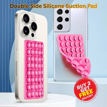 Double Side Silicone Suction Pad Phone Stand Multifunctional Fixture Suction Cup Detachable Hands-free Phone Holder