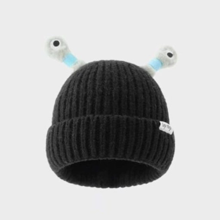 Winter Child Cute LED Little Monster Hat