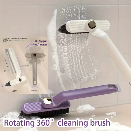 Multipurpose Tile Gap Cleaning Brush – Rotating Crevice Cleaner for Bathroom Floor, Kitchen Corners & Narrow Spaces